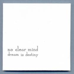 No Clear Mind : Dream Is Destiny